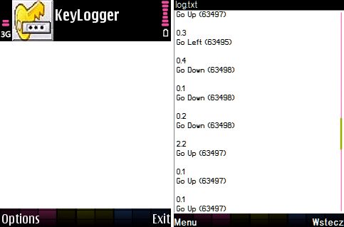 KeyLogger dla Symbiana