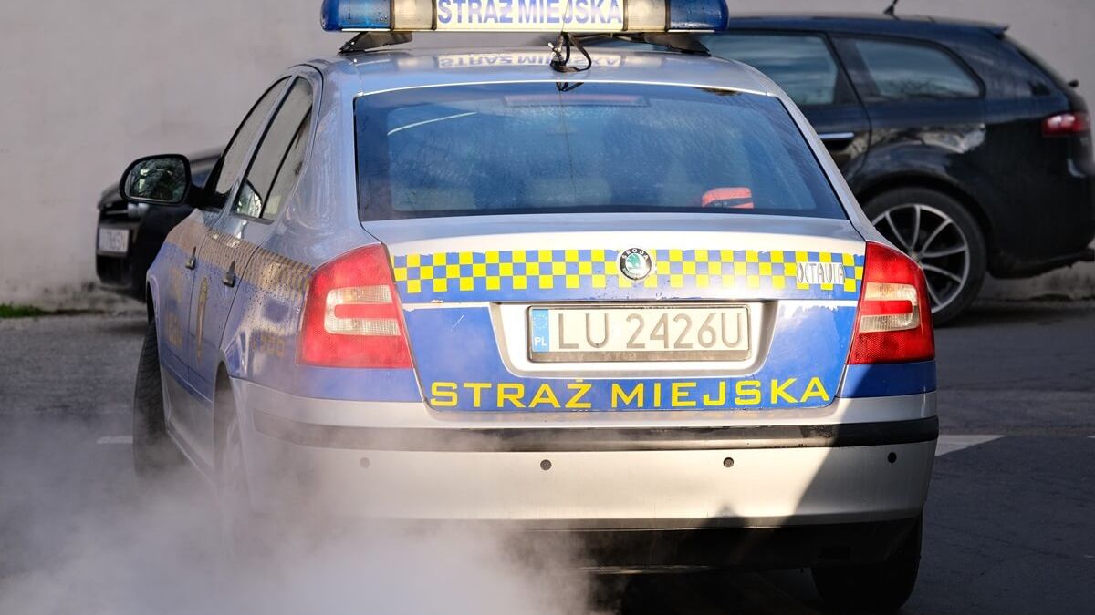 Radiowóz Straży Miejskiej w Lublinie