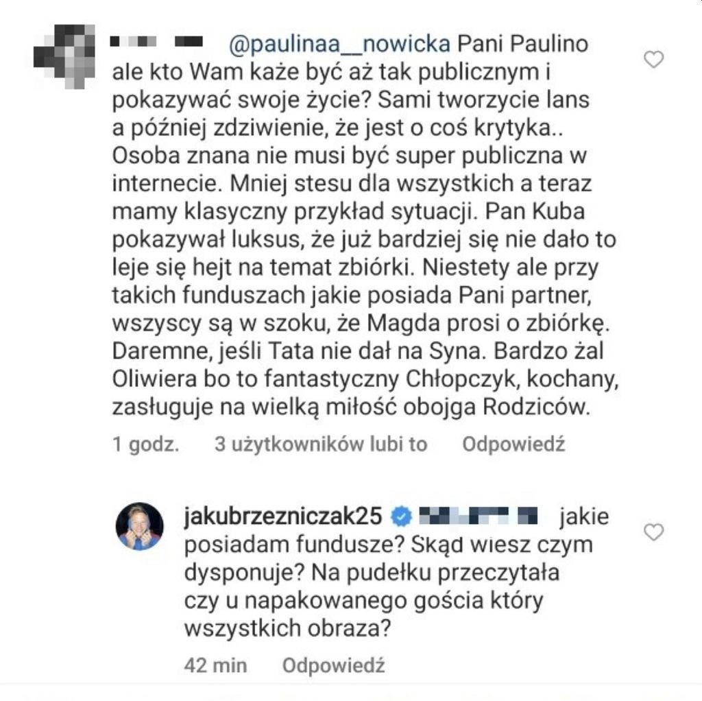 Jakub Rzeźniczak komentuje sprawę syna