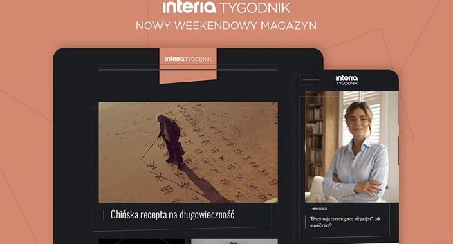 Interia uruchamia "Tygodnik". Za projekt odpowiada Paulina Godlewska