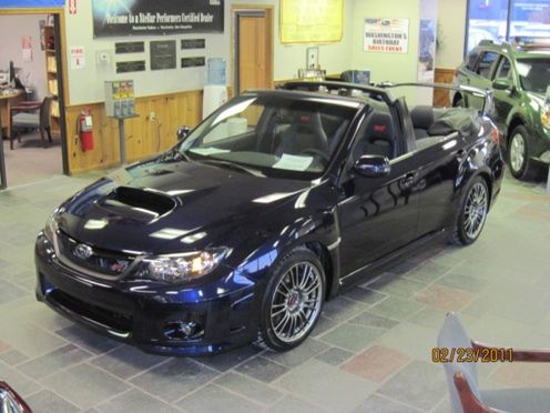 Subaru Impreza WRX STI 2011 Convertible