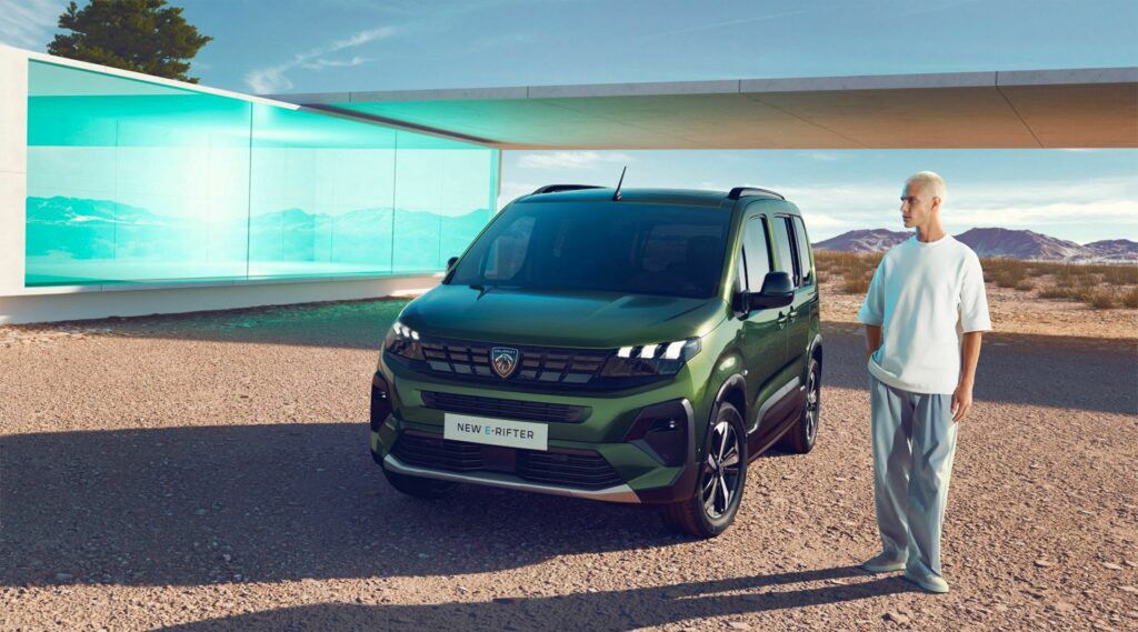 Peugeot E-Rifter po liftingu