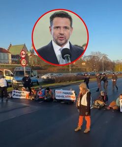 Paraliżują Warszawę. Trzaskowski zabrał głos