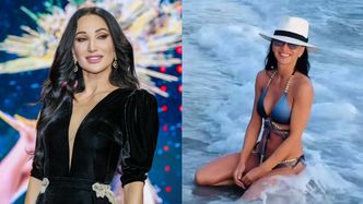 Muśnięta morskimi falami Justyna Steczkowska szaleje na wakacjach w bikini
