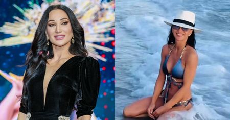Muśnięta morskimi falami Justyna Steczkowska szaleje na wakacjach w bikini