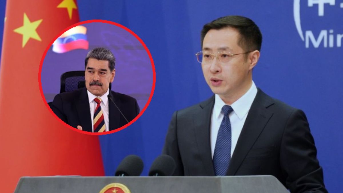  Rzecznik MSZ Lin Jian apeluje o uwolnienie Maduro