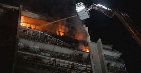 Przerażający atak w Sumach. Dron uderzył w blok mieszkalny