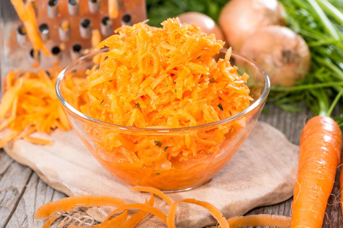 Coleslaw with carrot? I add two unusual ingredients to it.