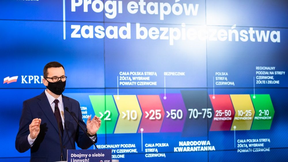 Premier Mateusz Morawiecki nie wskazał daty lockdownu. Sami ją oszacowaliśmy