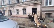 Groźny pożar wybuchł na wrocławskim "Trójkącie". Mnóstwo strażaków w akcji, jedna osoba trafiła do szpitala