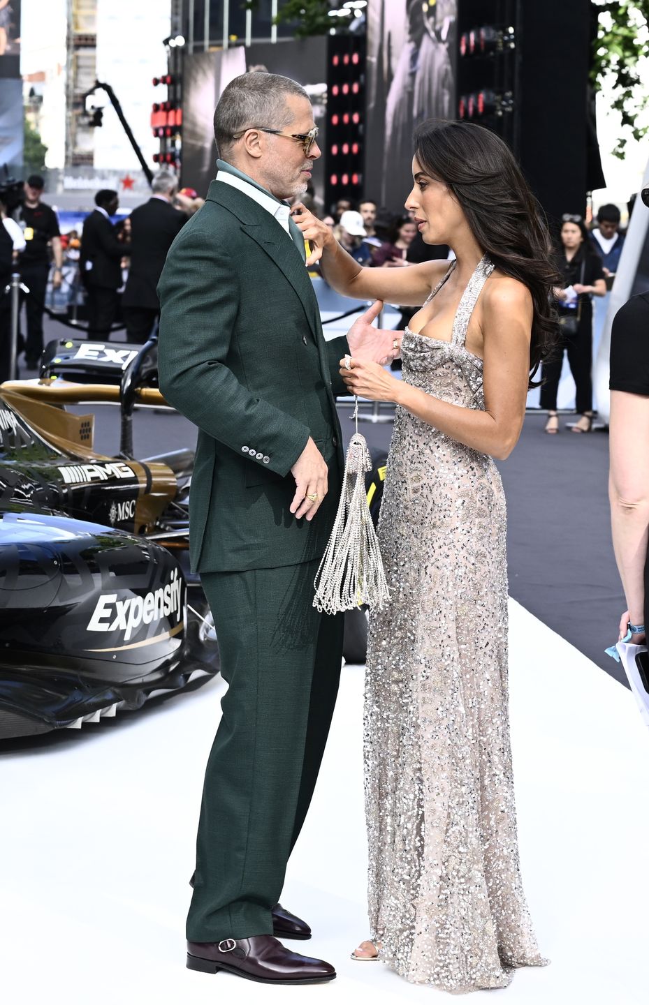 Brad Pitt i Ines de Ramon