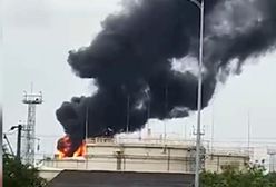 Ogromny pożar w Rosji. Kule ognia nad rafinerią w Krasnodarze