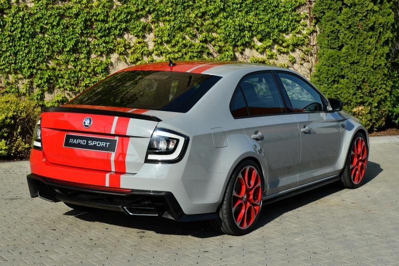 Škoda Rapid Sport Concept - nowe zdjęcia [galeria] 18