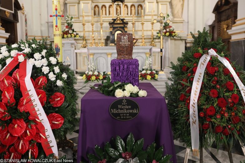 Dziś odbył się pogrzeb Wiesława Michnikowskiego