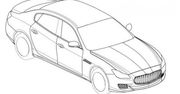 Wyciekły autentyczne szkice patentowe Maserati Quattroporte (2014) - prawda czy fałsz?