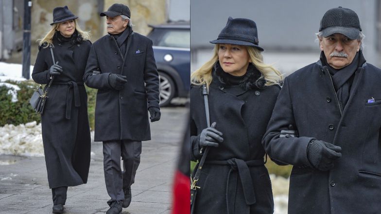 Grażyna Torbicka z mężem