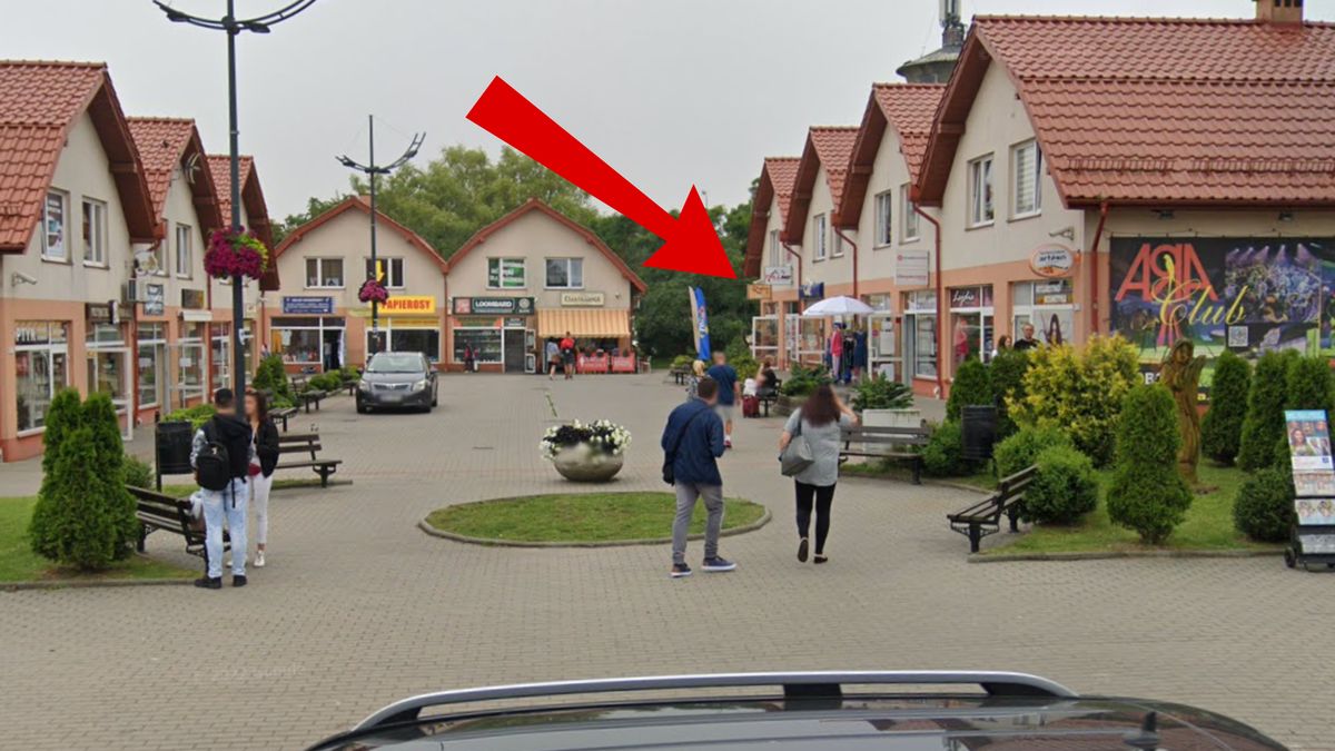 W tym miejscu znajduje się szczęśliwy punkt Lotto.