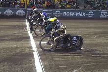 Mecz PGE Ekstraligi, fot. kadr z Canal+