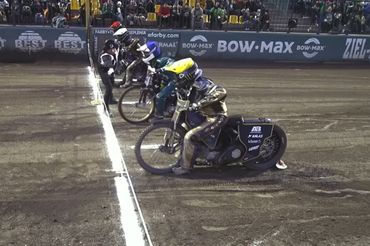 Mecz PGE Ekstraligi, fot. kadr z Canal+