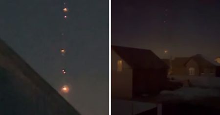 Eksplozje nad miastem w Białorusi. Nagrania w sieci