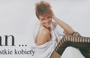 Ilona Felicjańska jako „uzależniona, ale nie gorsza” reklamuje rajstopy Adrian