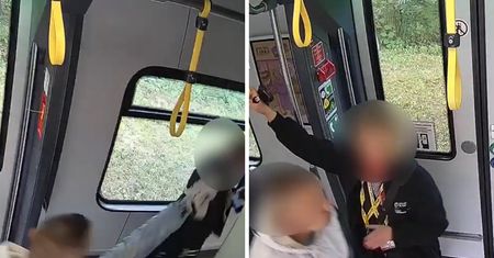 Brutalny atak w pociągu. Jest nagranie z kamery