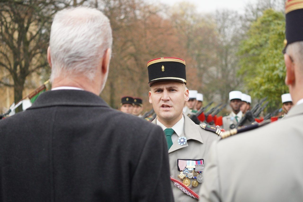 Żołnierze Legii Cudzoziemskiej w Łodzi