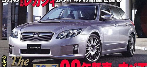2009 Subaru Legacy, czy tak będzie wyglądało?