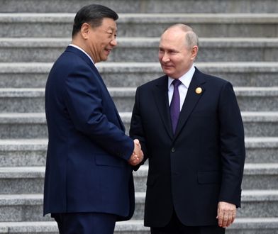 Spotkanie Putin-Jinping. "Pokaz jedności sojuszników"