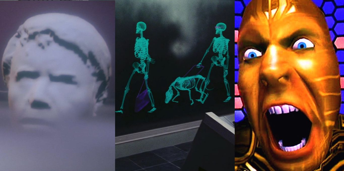 Star Trek IV (Paramount, 1986) / Total Recall (Carolco, 1990) / Lawnmower Man (New Line Cinema, 1992)