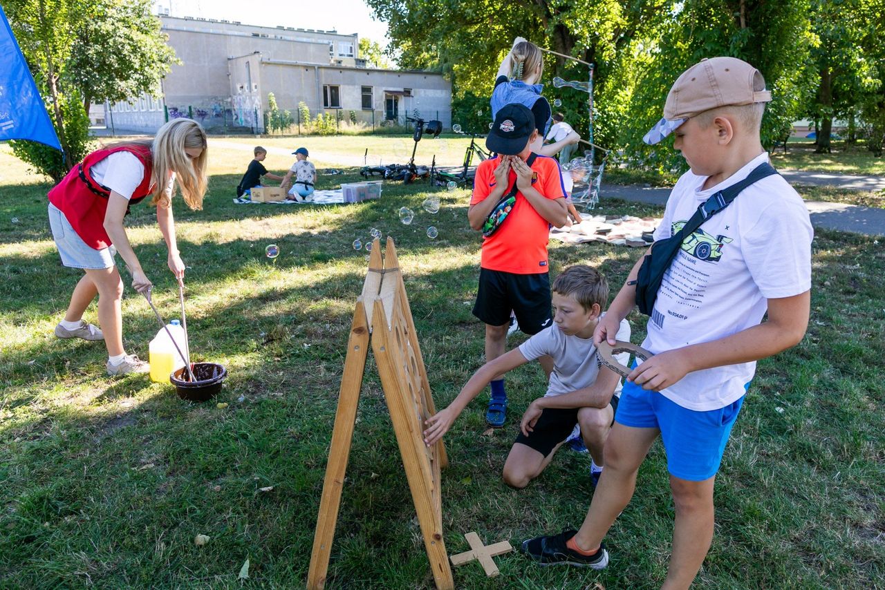 Bydgoszcz: Objazdowy Dom Kultury odwiedził Wzgórze Wolności