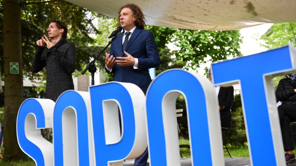 Jacek KarnowskiAdam War�awa120, 120., 120-lecie, konferencja, miasta, obchody, prasowa, sopotu, Jacek Karnowski