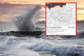 Nad Bałtyk nadciąga silny sztorm. IMGW ostrzega
