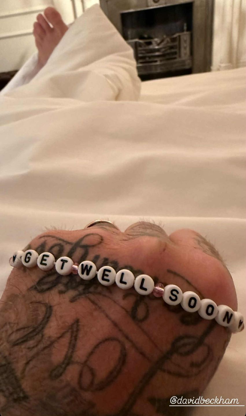 David Beckham trafił do szpitala