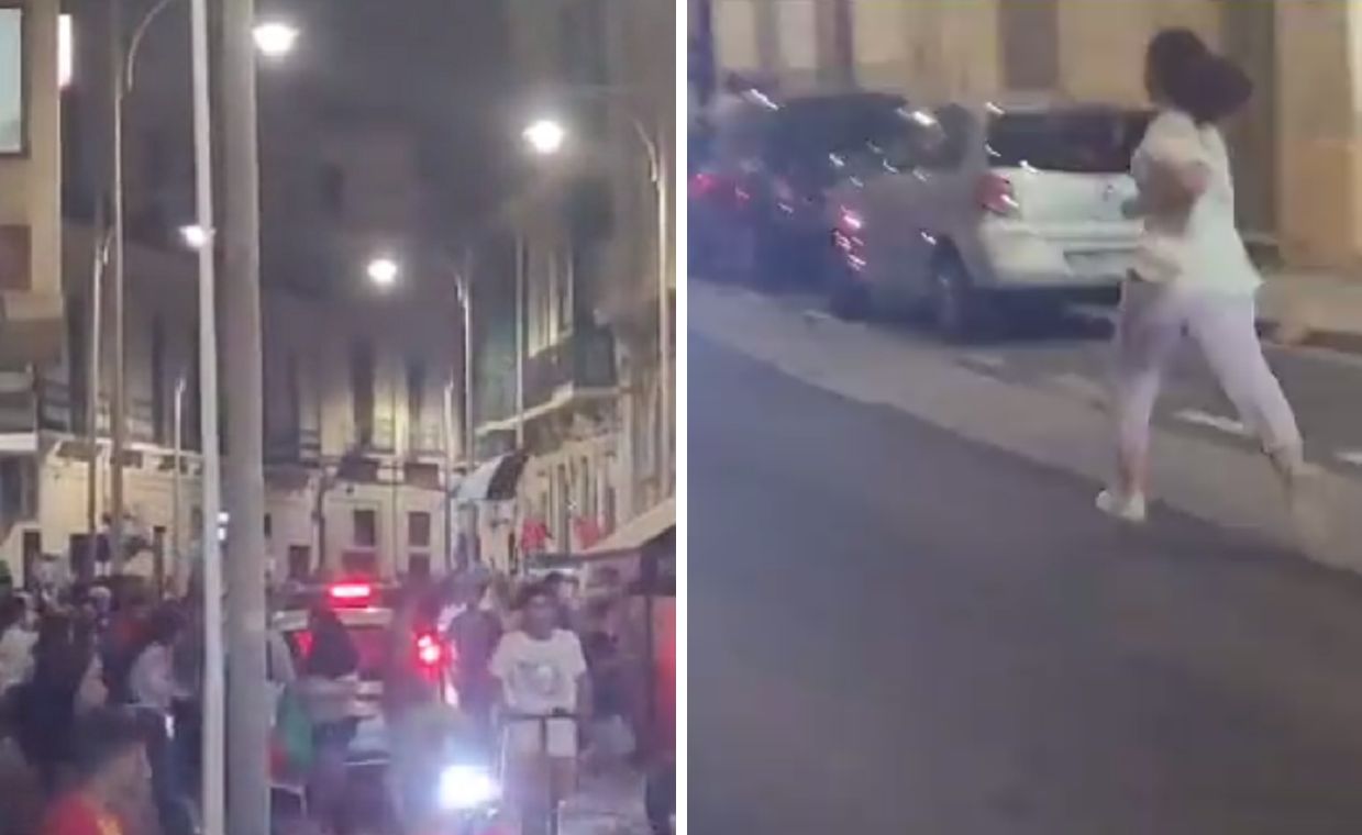 Horrific night in synagogue. People were praying when the demonstrators attacked