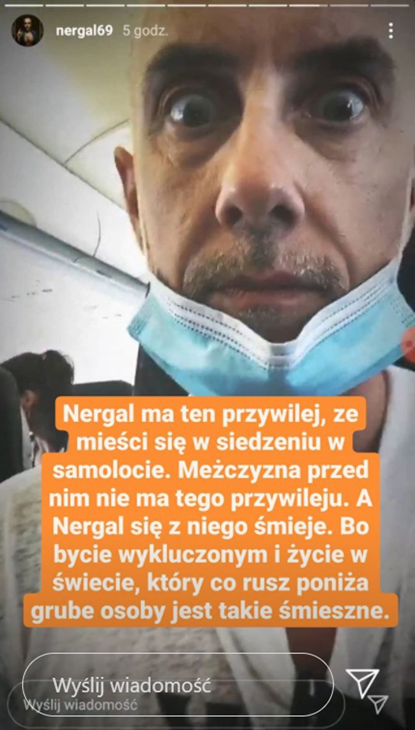 Maja Staśko oskarża Nergala o "fatfobię"