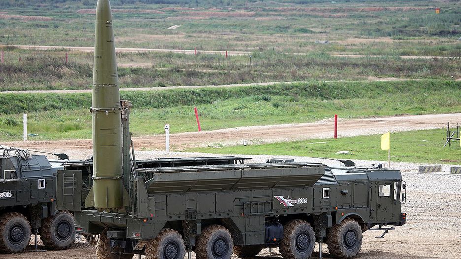 System Iskander-M z pociskami balistycznymi