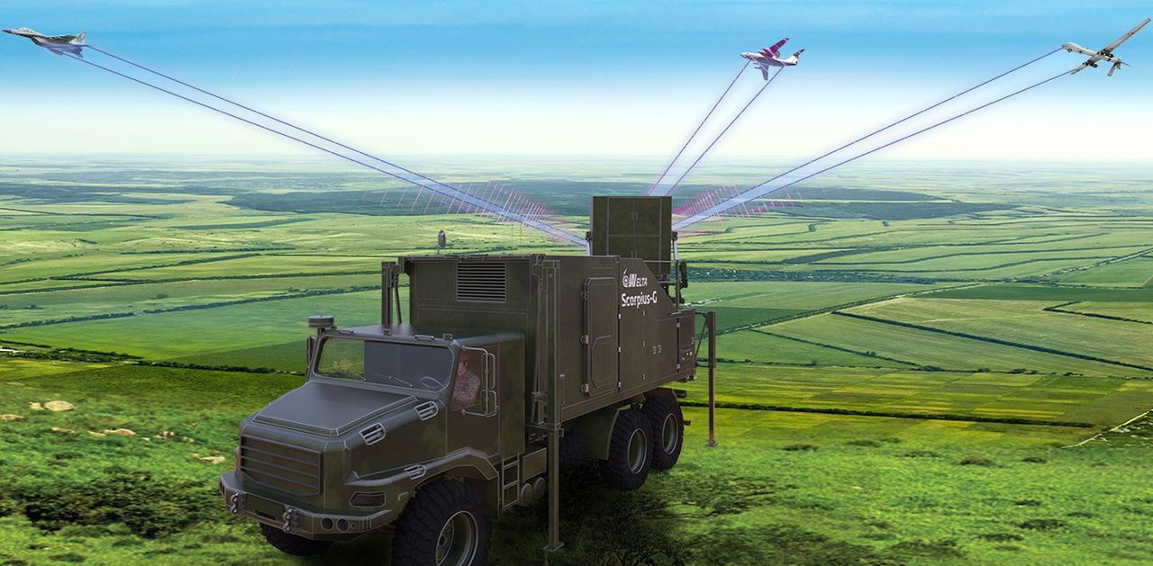 Scorpius Electronic Warfare System - wizaulizacja