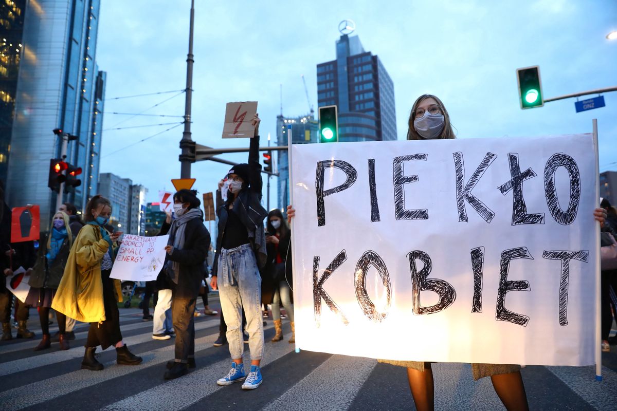 Po wyroku Trybunału Konstytucyjnego w całej Polsce odbyły się protesty