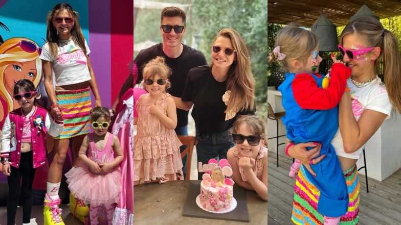 Robert i Anna Lewandowscy wyprawili córkom urodziny