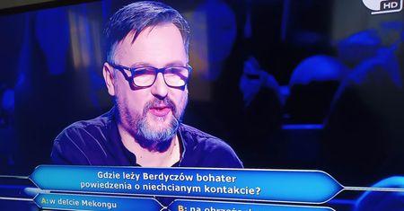 "Milionerzy". Gdzie leży Berdyczów?