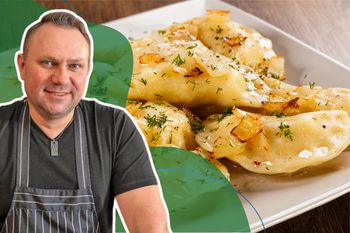 Strzelczyk zrobił obłędne pierogi. Z tym farszem będą idealne na Wielkanoc