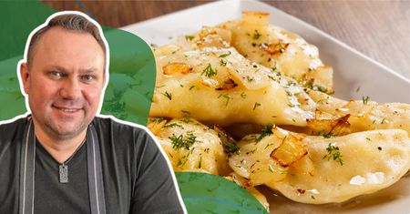Strzelczyk zrobił obłędne pierogi. Z tym farszem będą idealne na Wielkanoc