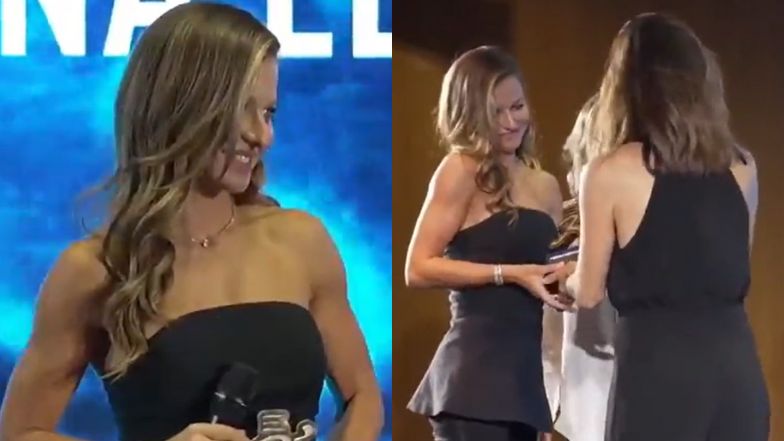 Anna Lewandowska odebrała nagrodę podczas gali w Barcelonie.