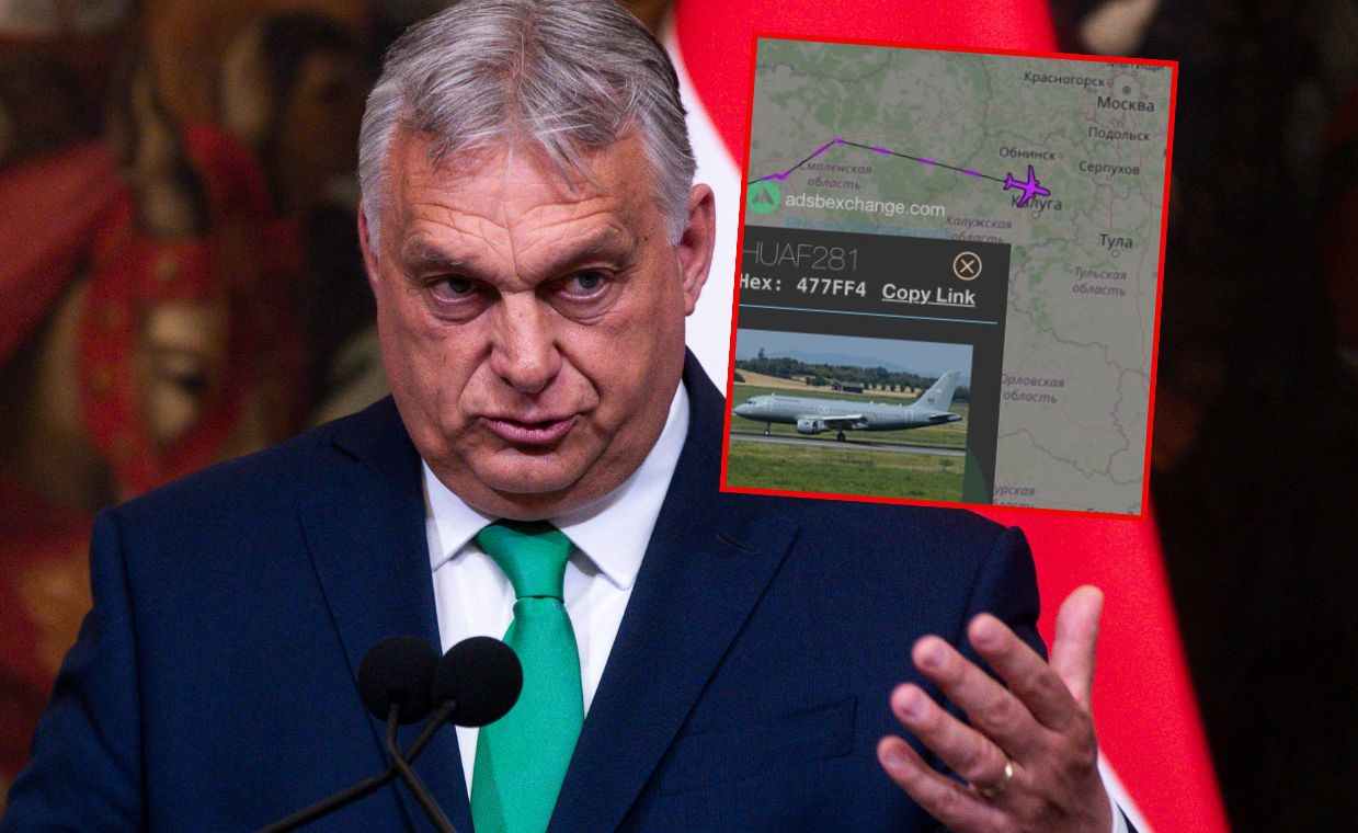 Orban flying to Moscow? "The government plane is already in Russia"