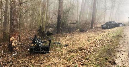Wielkopolska. Tragedia pod Piłą. Nie żyje 38-latek