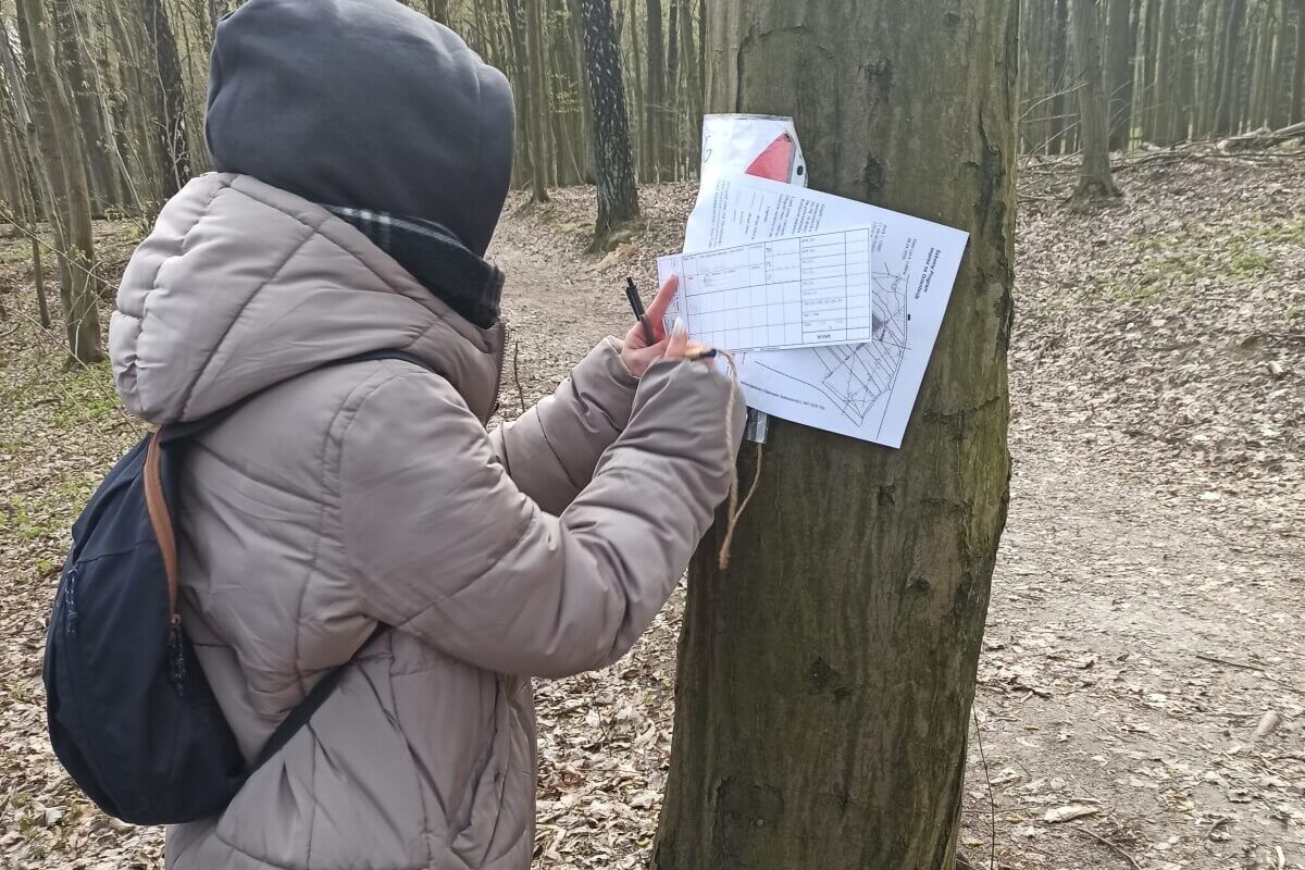 Warsztaty Orientacyjne uczniów ze szkoły z Lublina