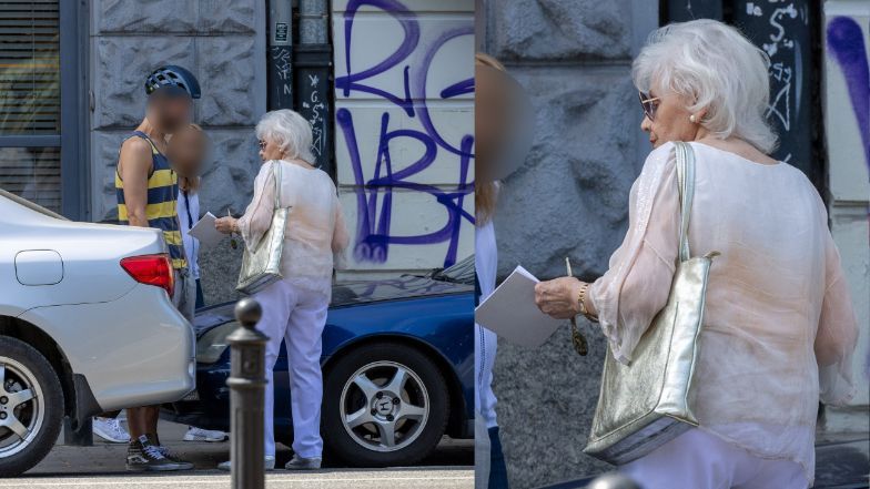 Krystyna Loska miała stłuczkę