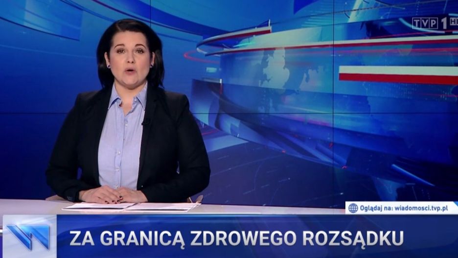 Prowadzącą wtorkowych "Wiadomości" była Edyta Lewandowska
