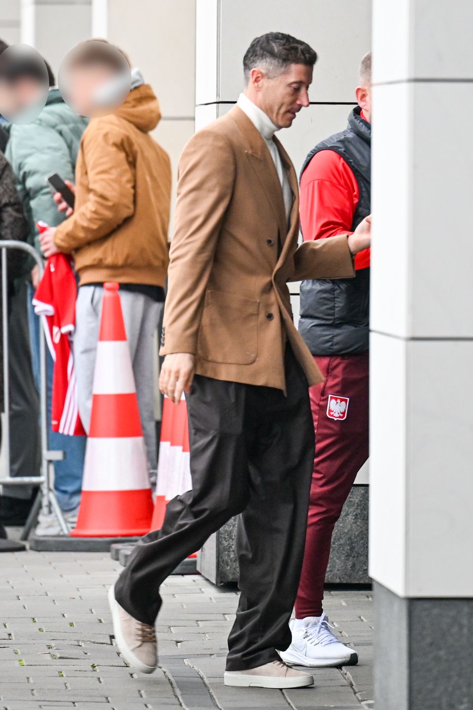 Robert Lewandowski na zgrupowaniu